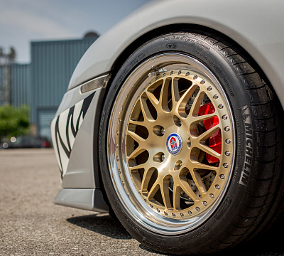 Фото дисков HRE 540 на Porsche 911 V