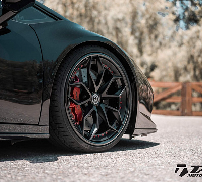Фото дисков HRE S201 на Lamborghini Huracan
