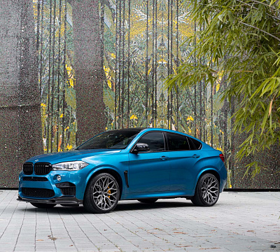 Фото дисков Vossen HF-2 на BMW X6/X6 M (F16/F86)