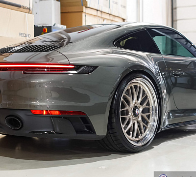 Фото дисков HRE 520 на Porsche 911 VIII