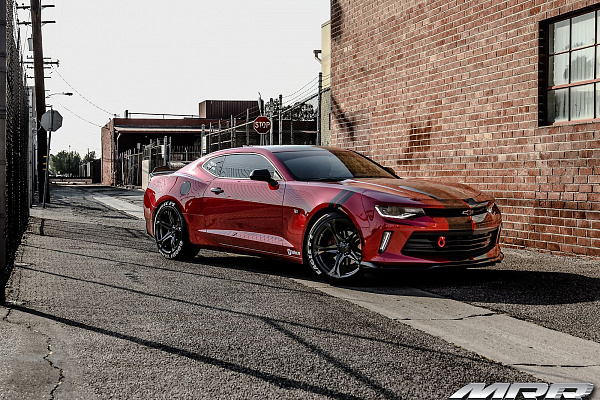 Фото дисков MRR M017 Черный глянец на Chevrolet Camaro VI