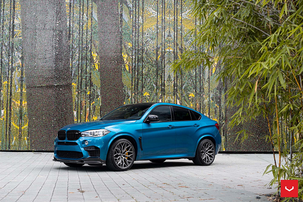 Фото дисков Vossen HF-2 Алмазная проточка на BMW X6/X6 M (F16/F86)