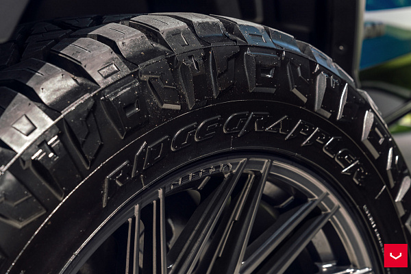 Фото дисков Vossen HF6-5 Черный сатин на Ram 1500 V