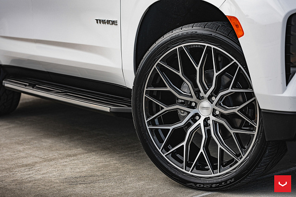 Фото дисков Vossen HF6-3 Алмазная проточка на Chevrolet Tahoe V