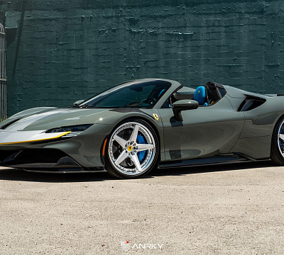 Фото дисков Anrky RS5.3 на Ferrari SF90