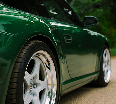 Фото дисков HRE 527 на Porsche 911 VI
