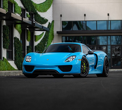 Фото дисков Anrky AN38 на Porsche 918 Spyder