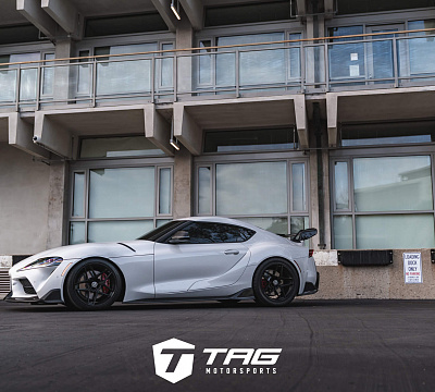 Фото дисков HRE FF11 на Toyota Supra A90