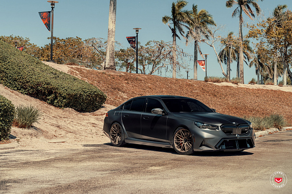 Фото дисков Vossen VPS-4 Сатиновая бронза на BMW 5/M5 (G60/G90)