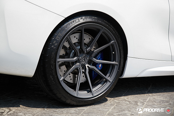 Фото дисков Vossen M-X2 Сатиновый графит на BMW 2/M2 (F22/F87)