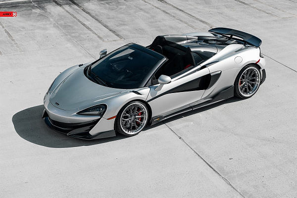 Фото дисков Anrky S3-X5 Сатиновый темный лак на McLaren 600