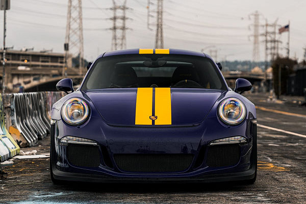 Фото дисков Brixton Forged R11-RS Черный сатин на Porsche 911 VII