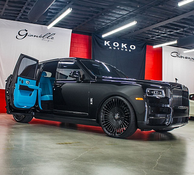 Фото дисков Giovanna Tulum на Rolls-Royce Cullinan