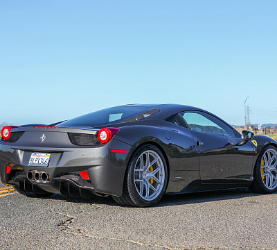 Фото дисков HRE R101 Lightweight на Ferrari 458