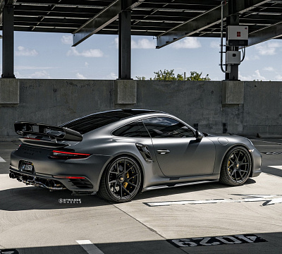 Фото дисков Strasse Wheels SM5RT Deep Concave Duoblock на Porsche 911 VII