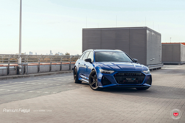 Фото дисков Vossen M-X5 Сатиновая бронза на Audi A/RS 6 (C8)