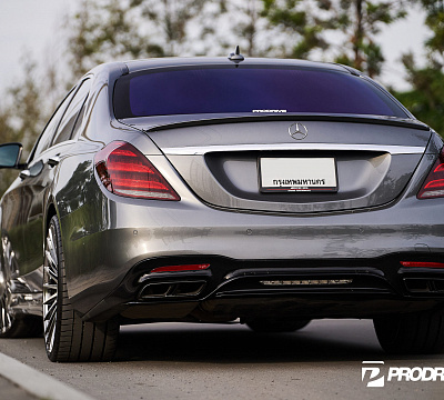 Фото дисков Vossen HF-8 на Mercedes-Benz S-Class (W222, C217)