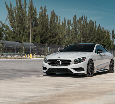 Фото дисков Vossen HF-2 на Mercedes-Benz S-Class (W222, C217)