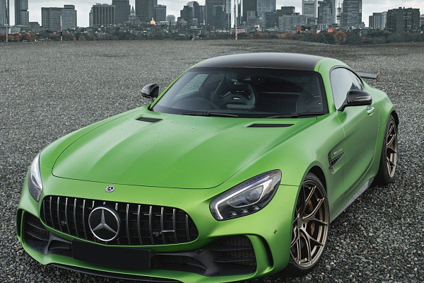 Фото дисков Bola FP2 Сатиновая бронза на Mercedes-Benz AMG GT I