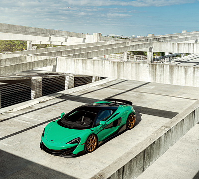 Фото дисков Vossen EVO-3R на McLaren 600