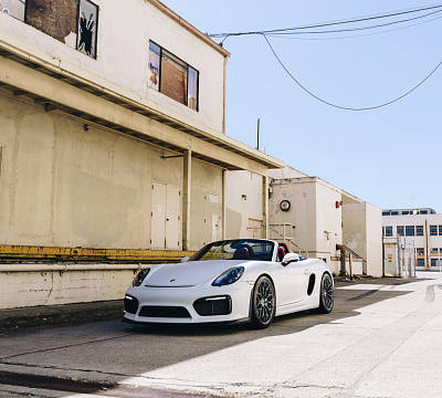 Фото дисков Brixton Forged CM6-R на Porsche Boxster III