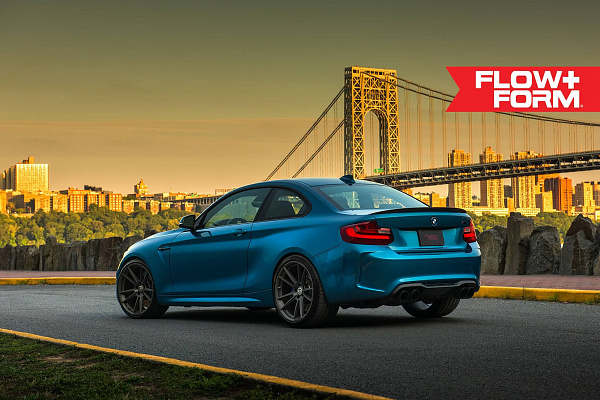 Фото дисков HRE FF04 Сатиновый графит на BMW 2/M2 (F22/F87)