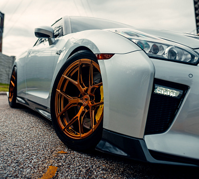 Фото дисков Vossen S21-01 на Nissan GT-R