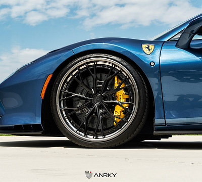 Фото дисков Anrky S3-X5 на Ferrari F8