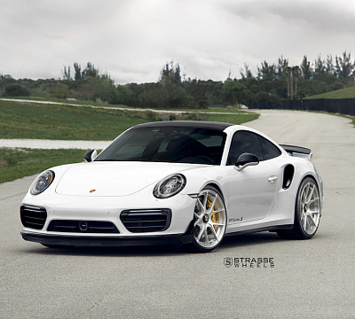 Фото дисков Strasse Wheels SM5R Deep Concave Monoblock на Porsche 911 VII