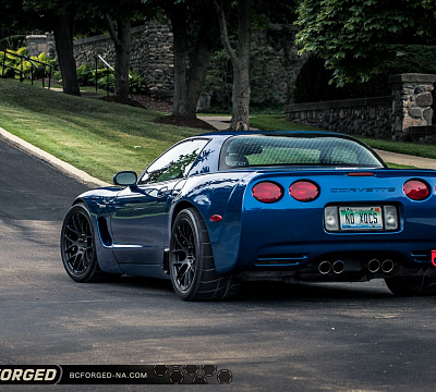 Фото дисков BC Forged RS40 на Chevrolet Corvette C5