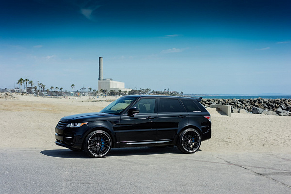 Фото дисков HRE S200 Черный сатин на Land Rover Range Rover Sport II