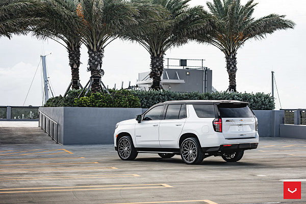 Фото дисков Vossen HF6-3 Алмазная проточка на Chevrolet Tahoe V
