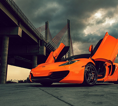 Фото дисков Anrky S3-X3 на McLaren 12C