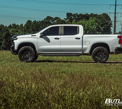 Фото дисков Vossen HF6-3 на Chevrolet Silverado IV