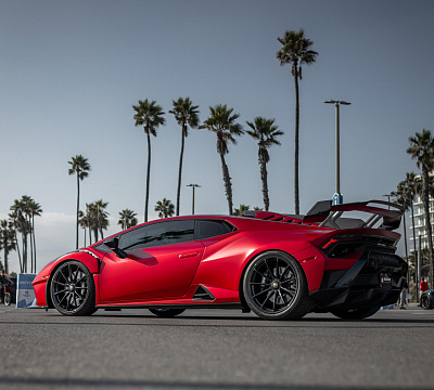 Фото дисков HRE RC103 на Lamborghini Huracan