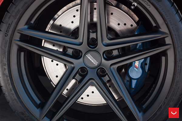 Фото дисков Vossen VFS-5 Черный сатин на BMW 3/M3 (F3x/F80)