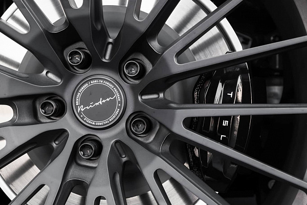 Фото дисков Brixton Forged PF20 R Сатиновый графит на Tesla Model X