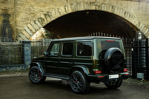 Фото дисков Kahn Type 57 RS Черный матовый на Mercedes-Benz G-Class III