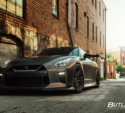 Фото дисков Vossen M-X6 на Nissan GT-R