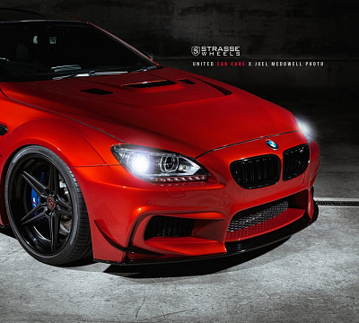 Фото дисков Strasse Wheels SV2 Deep Concave FS на BMW 6/M6 (F06/F13/F12)