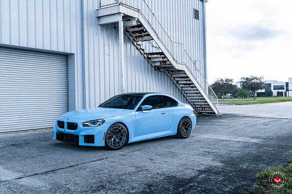 Фото дисков Vossen LC3-01 Глянцевый темный лак на BMW 2/M2 (G42/G87)