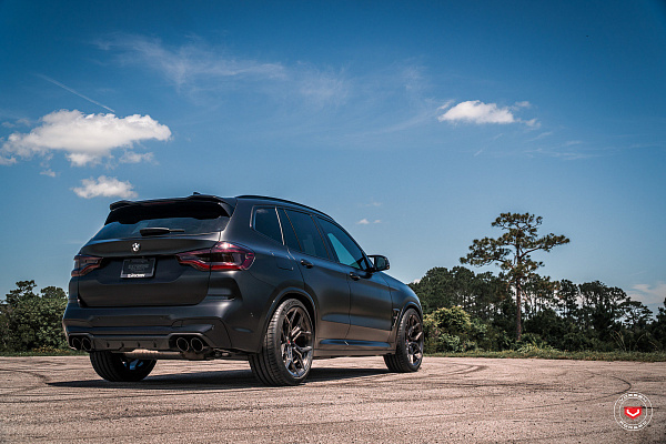 Фото дисков Vossen EVO-3R Глянцевый темный лак на BMW X3/X3 M (G01/F97)