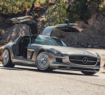 Фото дисков HRE 515 GTM на Mercedes-Benz SLS AMG