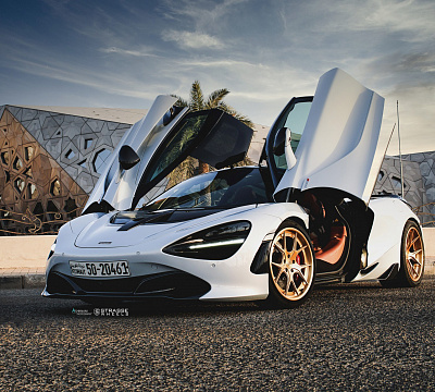 Фото дисков Strasse Wheels SM5R Deep Concave FS на McLaren 720S