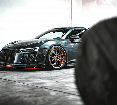 Фото дисков Brixton Forged PF9 на Audi R8 (4S)