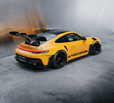 Фото дисков Brixton Forged TR07 на Porsche 911 VIII