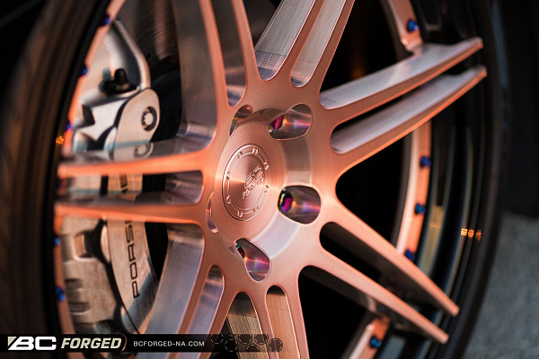 Фото дисков BC Forged HC027 Другой цвет на Porsche Panamera I