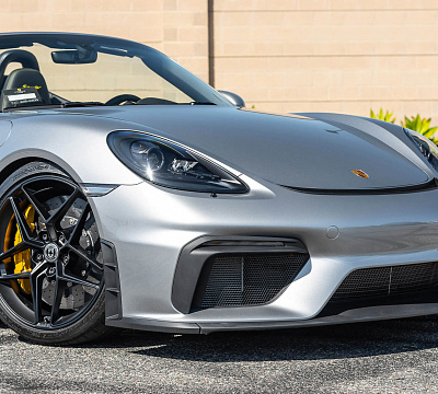 Фото дисков HRE FF11 на Porsche Cayman II