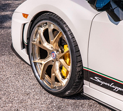 Фото дисков HRE S101 на Lamborghini Gallardo