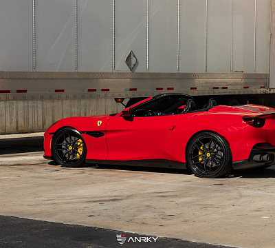 Фото дисков Anrky AN11 на Ferrari Portofino